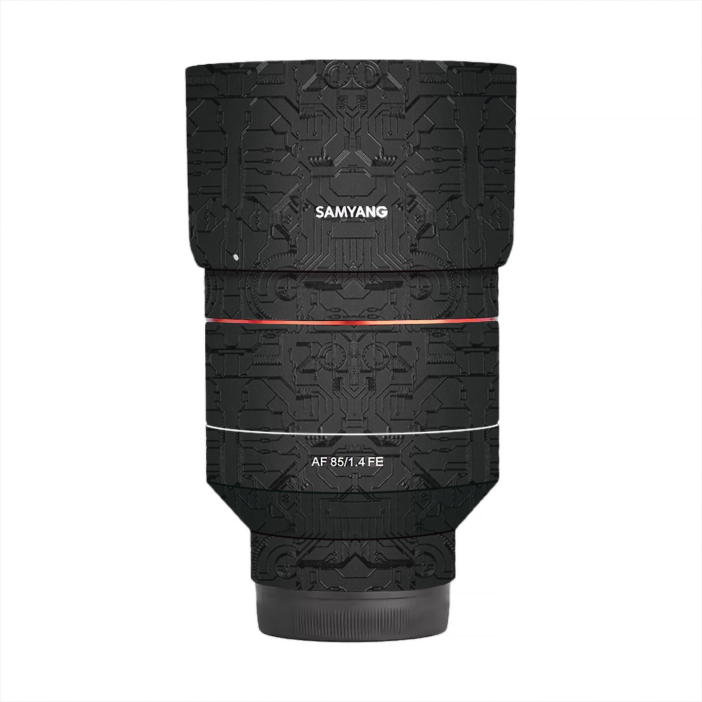 漫步驴适用于森养三养三阳AF85mm1.4索尼口镜头贴纸贴膜彩色贴膜