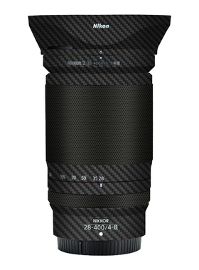 漫步驴适用于尼康z28-400F4-8镜头卡通保护贴膜28400全包贴纸3M