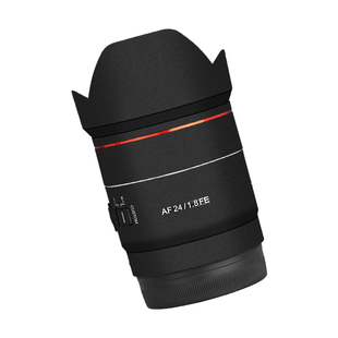 漫步驴适用于森养AF24F1.8E卡口镜头保护贴膜三阳SAMYANG彩色贴纸