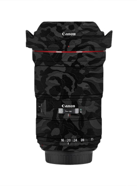 漫步驴适用于佳能EF16-35 f2.8L III保护贴膜1635三代全包彩色皮