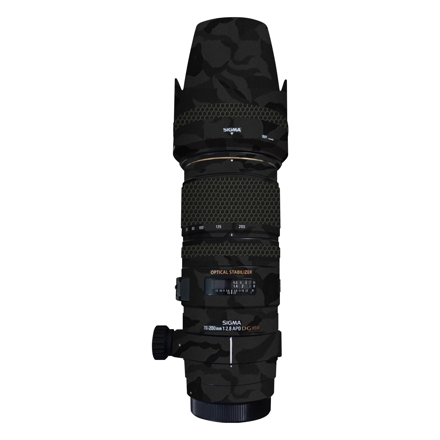 漫步驴适用于适马APO70-200mm f2.8 OSHSM小黑五代佳能口贴膜3M