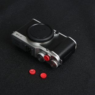 背包客订制3M背胶单反相机快门按键微单反按钮纯黄铜凹版创意配件