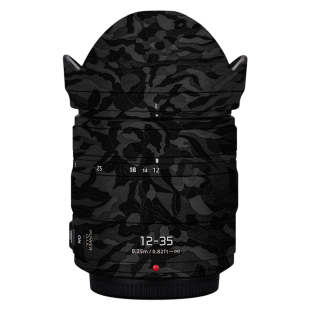 II二代镜头无痕背胶保护贴膜贴纸 35F2.8 漫步驴适用于松下G