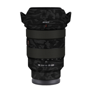漫步驴适用于索尼FE16 35F2.8GM镜头保护贴膜改色膜贴纸全包3M纸