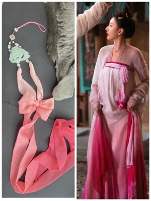 无忧渡段半夏宋祖儿同款压襟晴霞常服汉服配饰树脂版