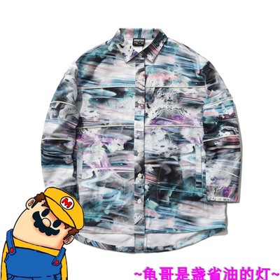 李宁反伍男女情侣重磅衬衫外套