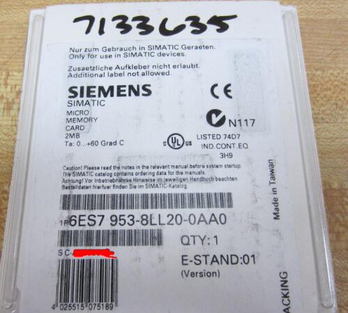 6ES7 953-8LL20-0AA0 6ES7953-8LL20-0AA0 原装