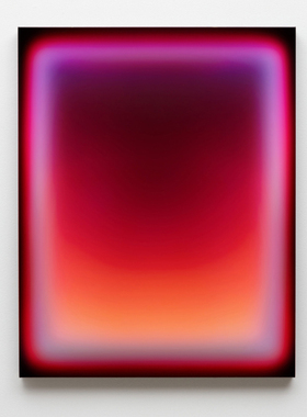 AOCA 现代简约抽象油画艺术画别墅办公室装饰画玄关挂画竖版 光栅