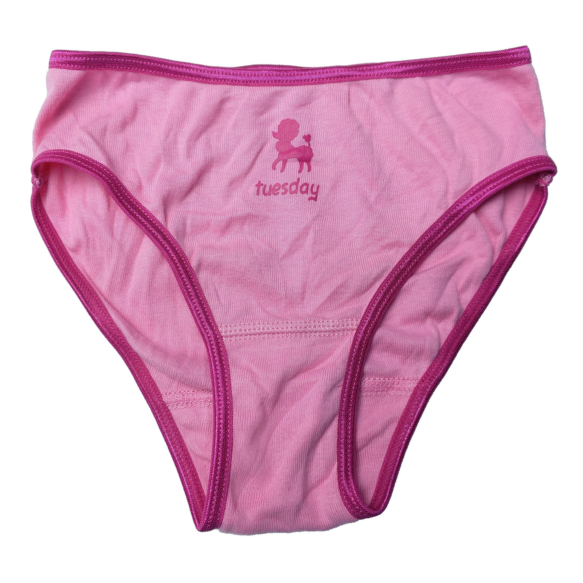 gymboree*2-3岁女童粉红小狗全棉高腰三角内裤短裤