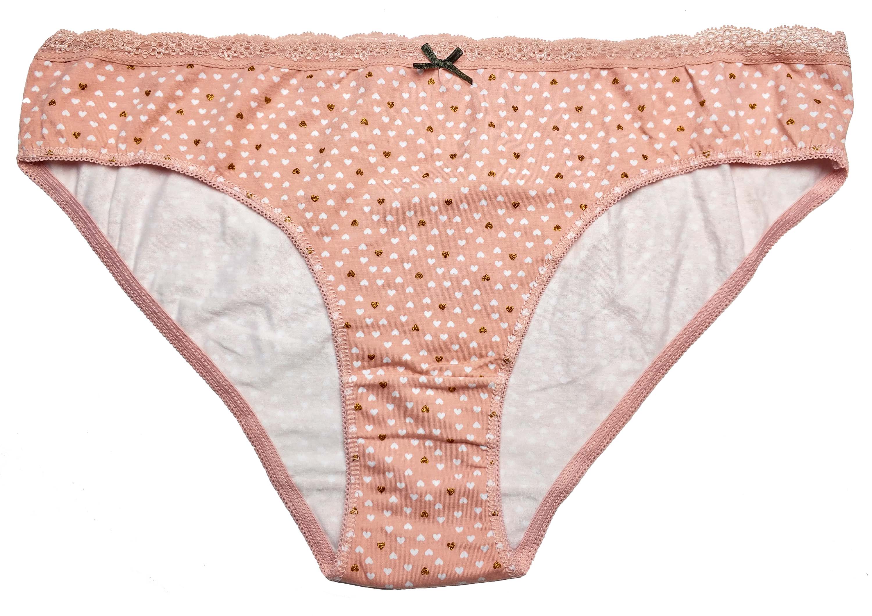 女士肉粉低腰全棉三角primarkM