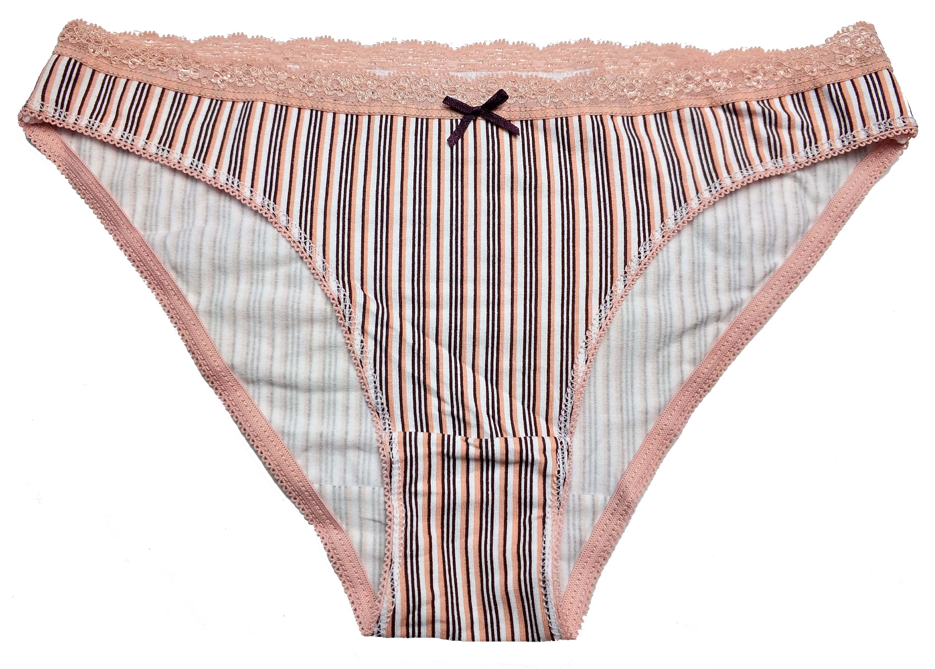 女士中低腰全棉三角内裤