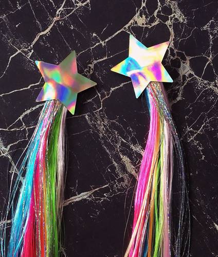 独角兽冰雪奇缘假发发饰