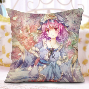 【送Project】东方西行枕芯寺幽幽子抱枕方枕头卡通动漫送女朋友