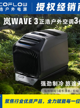 EcoFlow正浩新品岚3WAVE 3代户外空调便携冷暖两用大容量超长续航