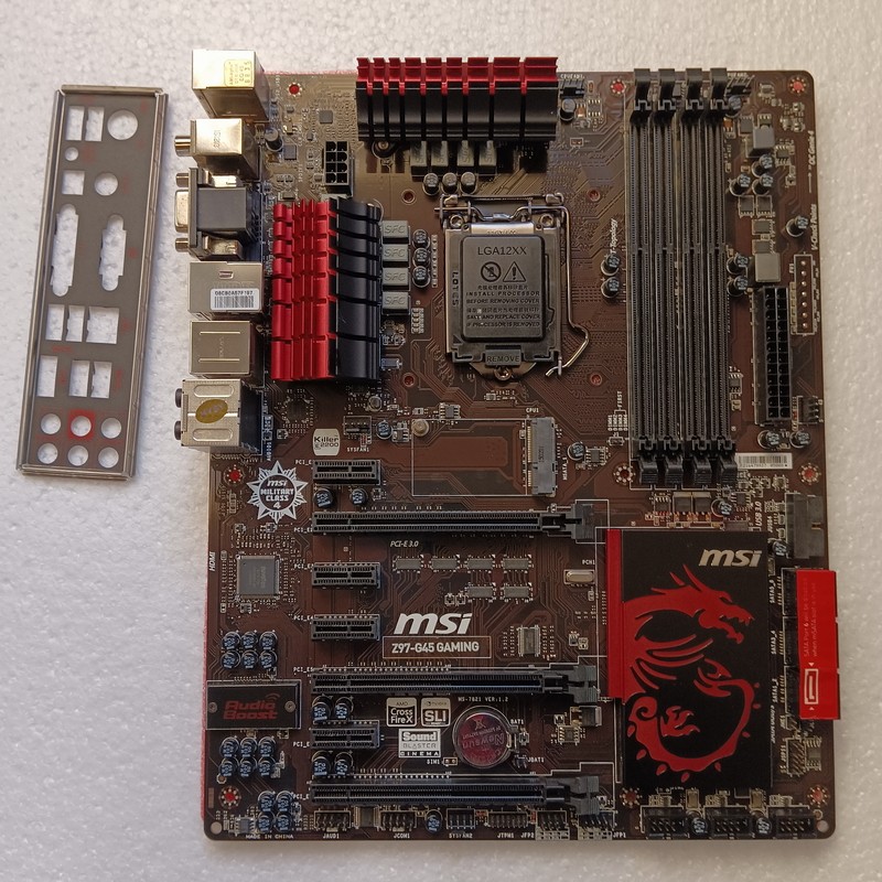 msi/微星z97-g45 gaming 1150 超z97主板超频 i7 4790k红龙 ddr3