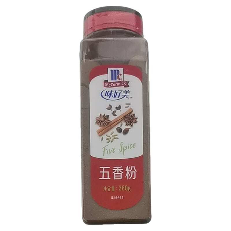 味好美五香粉380g瓶装家用商用烧烤调料腌制调味品炒菜炖肉卤肉