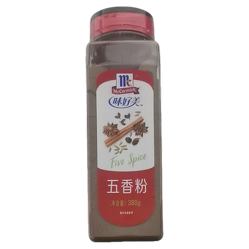 味好美五香粉380g瓶装家用商用烧烤调料腌制调味品炒菜炖肉卤肉