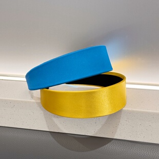 韩国博主同款 头饰 缎面宽边发箍女高颅顶发带头箍压发发卡2025新款