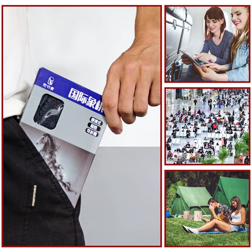 Маленькие портативные магнитные шахматы для начинающих