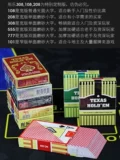 Матовые водонепроницаемые пластиковые большие игральные карты из ПВХ, увеличенная толщина