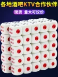Dice Big Bar Ktv Nightclub Supplies Shake Shake Rounded Engle Sieve Sbrics Dice Cuce Chaking Mighty Red Black Spots