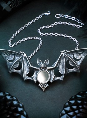 英国月神摇滚朋克复古哥特项链