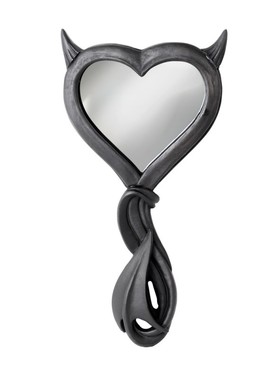 Alchemy Gothic V80B DEVIL'S HEART HAND MIRROR 恶魔之心手工镜