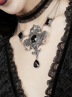 Alchemy Gothic P503B Queen of the Night暗夜女王宫廷哥特项链