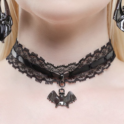 killstar暗黑哥特蕾丝颈带