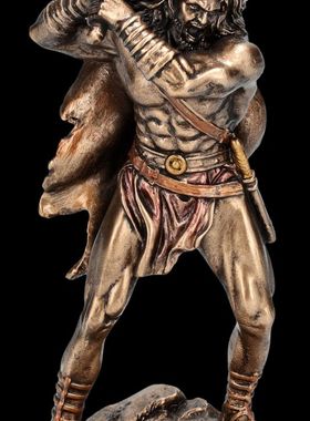 维京中世纪大力神微型摆件