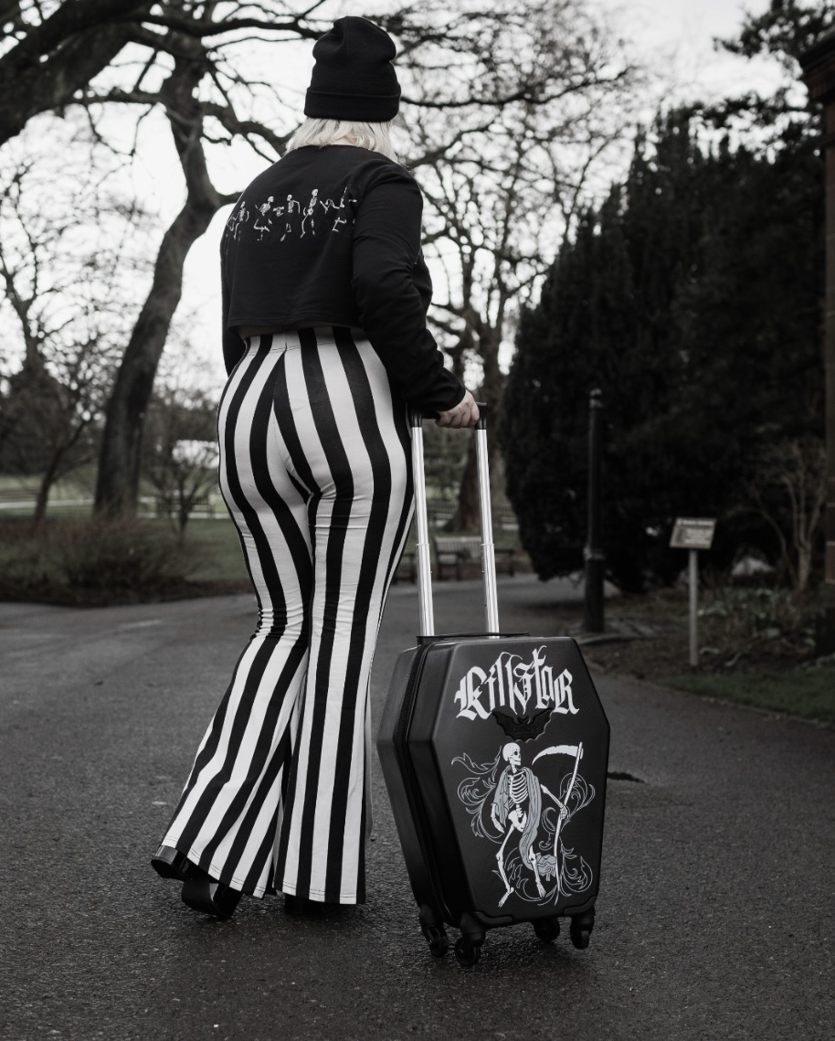 KILLSTAR暗黑哥特蝙蝠拉杆行李箱