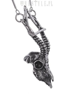 东欧哥特正品羊头项链