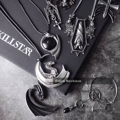 KILLSTAR朋克风重金属吊坠项链