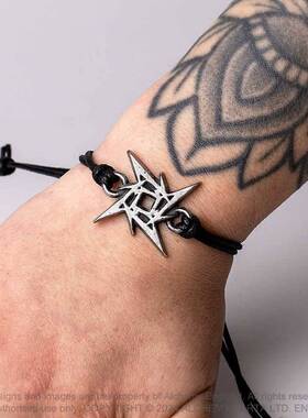 英国A牌Alchemy Gothic HRWL459 Metallica: Ninja Star乐队手链