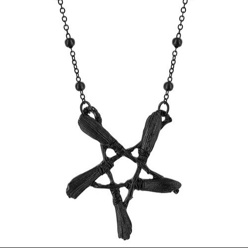 东欧神秘Broompentagram项链