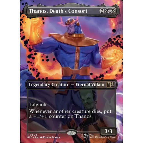 MSC 508 死神亲眷灭霸 Thanos, Death's Consort万智牌 扩画 闪 R