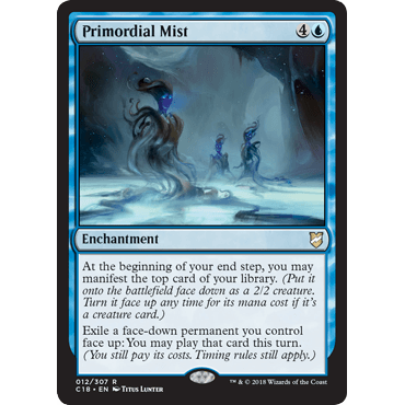 C18 12 原初迷雾 Primordial Mist 万智牌 闪 R