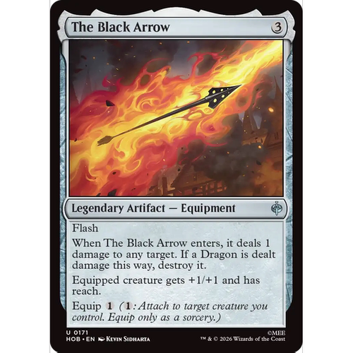 HOB 171 黑箭 The Black Arrow 万智牌 闪 U