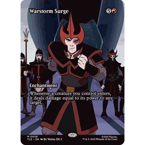 TLE 38 暴战翻腾 Warstorm Surge 万智牌 闪 M