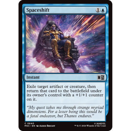 MSC 640 太空转移 Spaceshift 万智牌 速战 闪 C