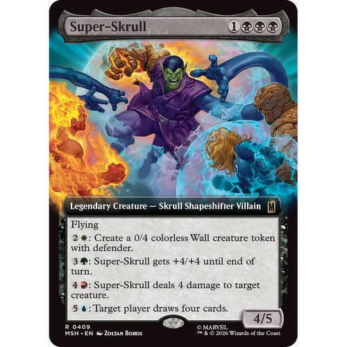 MSH 409 超级斯克鲁人 Super-Skrull 闪 宽画 R