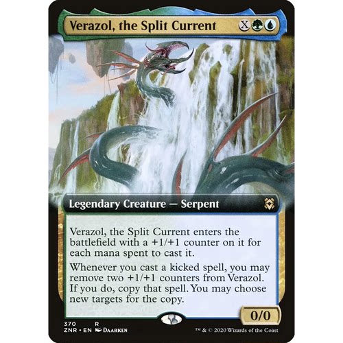 ZNR 370断流怪威拉佐Verazol, the Split Current万智牌 闪R 扩画
