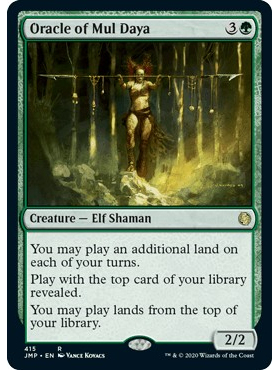 JMP 415 慕达雅先知 Oracle of Mul Daya 万智牌 闪 R