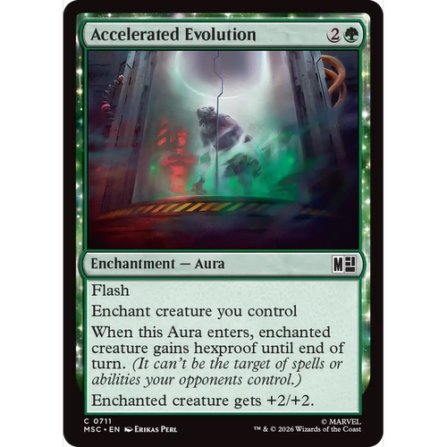 MSC 711 加速进化 Accelerated Evolution 万智牌 速战 闪 C