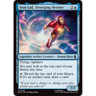 MSH 59别样命运钢铁小子Iron Lad, Diverging Destiny万智牌 闪 U