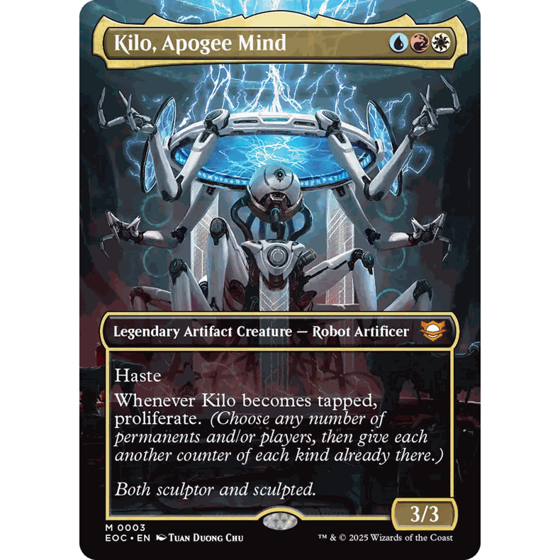 EOC 3 至高思维奇洛 Kilo, Apogee Mind 万智牌 闪 M 异画