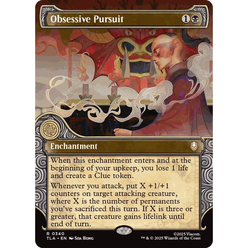 TLA 340 偏执追击 Obsessive Pursuit 万智牌 异画 闪 R