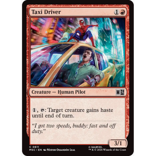 MSC 811 出租车司机 Taxi Driver 万智牌 速战 闪 C