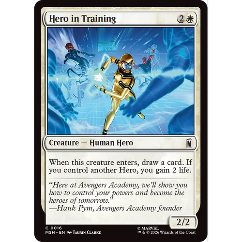 MSH 16 在训英雄 Hero in Training 万智牌 闪 C