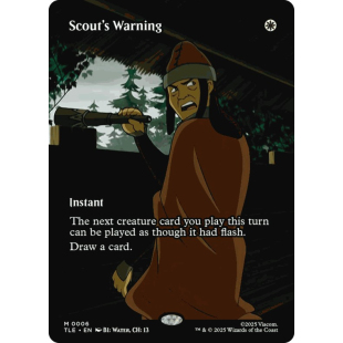 TLE 6 斥候示警 Scout's Warning 万智牌 闪 M